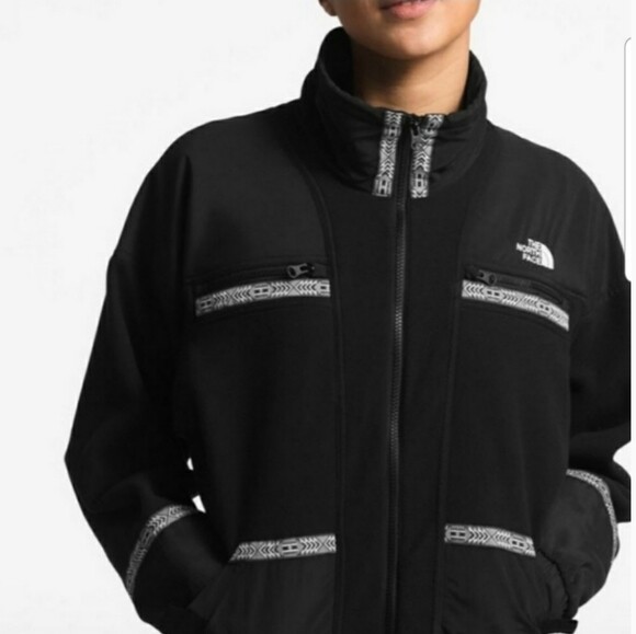 Womens North Face Rage 92 Coat Fleece Full Zip Jacket NF New