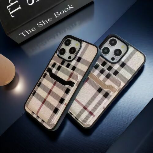Coque téléphone avec porte carte portefeuille pour iPhone 16 15 Pro Max 14 Plus 13 12 - Photo 2 sur 7