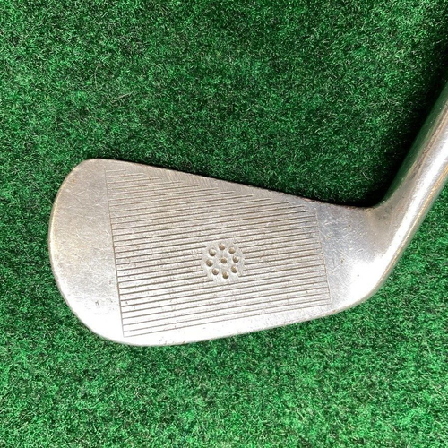 Spalding Robt. T. Jones Jr. Cushion-Neck Kro-Flite 4-iron steel shaft leather RH - Picture 3 of 10
