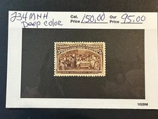 Scott #  234 MNH  NICE!!  2024 Scott Catalogue Value $ 150.00