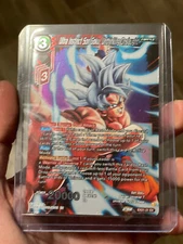 PACK FRESH Ultra Instinct Son Goku, Unthinking Onslaught FOIL Ready for grading.