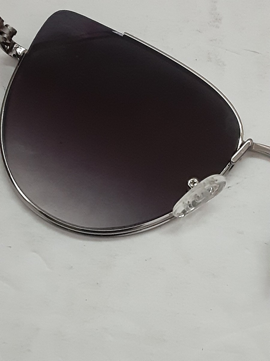 BCBG Lexi Sunglasses Womens Shiny Light Gunmetal W/Case  display picture 1