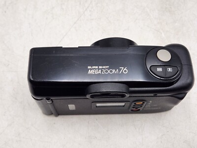 Vintage Canon Sure Shot Mega-Zoom 76 35mm Point and Shoot Film