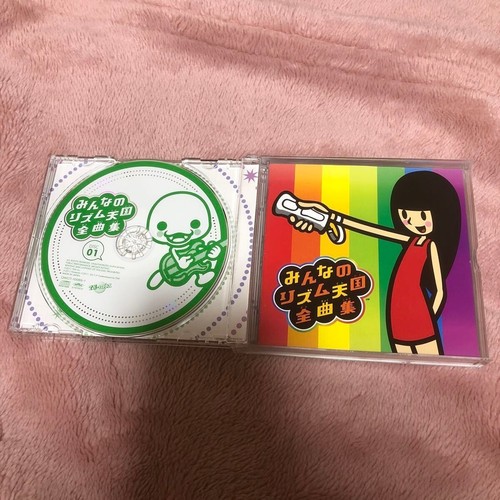 Rhythm Heaven Complete Soundtrack 4CD Set Nintendo Music Album USED from JAPAN - Picture 3 of 5
