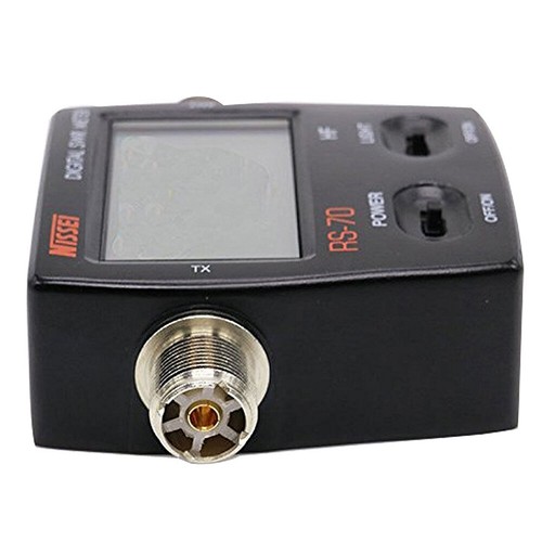 NISSEI RS70 Digital SWR Power Meter 1.6~60Mhz HF SO239 Radio Antenna Ham Tester - Picture 6 of 9