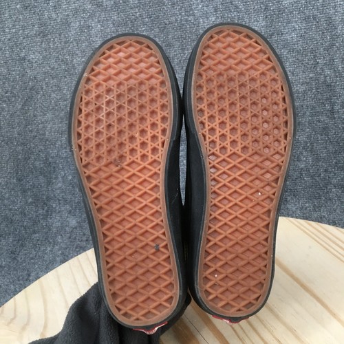 Vans Schuhe Herren 6 Damen 7,5 Old Skool Skateboarding schwarz Leder Schnürschuhe - Bild 10 von 16