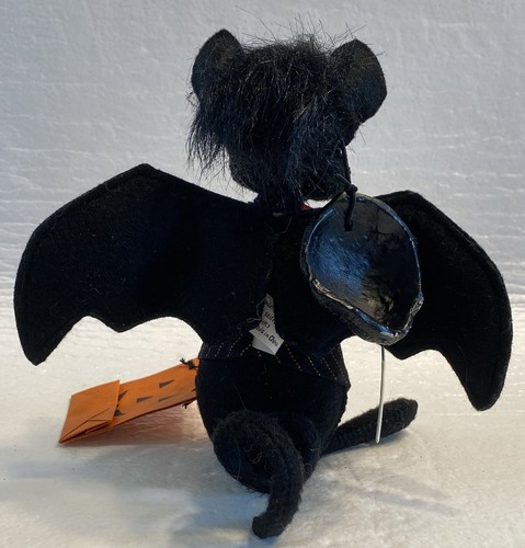 2005 Annalee Doll 6' Halloween Mouse in Bat Costume - Picture 9 of 17