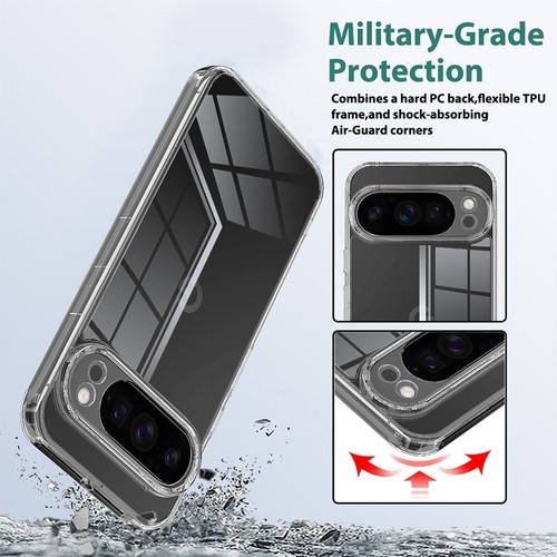 Full Body Resistant Anti-Dirt Portable Hard PC TPU Case f Google Pixel 10 Pro XL - 第 7/7 張圖片