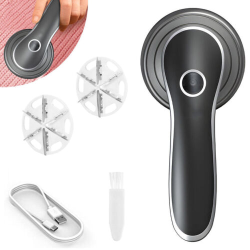 Electric Lint Remover Clothes Ball Fuzz Pilling Fluff Rechargeable Fabric Shaver - Picture 2 of 13