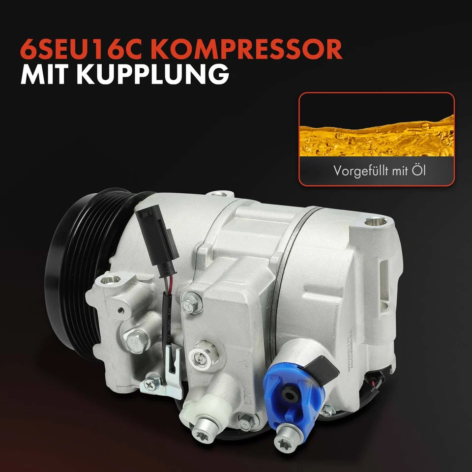 Compressore Climatizzatore Ø110 Per Mercedes-Benz Classe M W166 GLE - Immagine 3 di 4