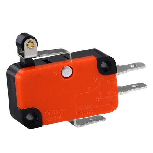 10Pcs For Omron V-155-1C25 Black Hinge Roller Lever Micro Limit Switch 15A - Picture 4 of 4