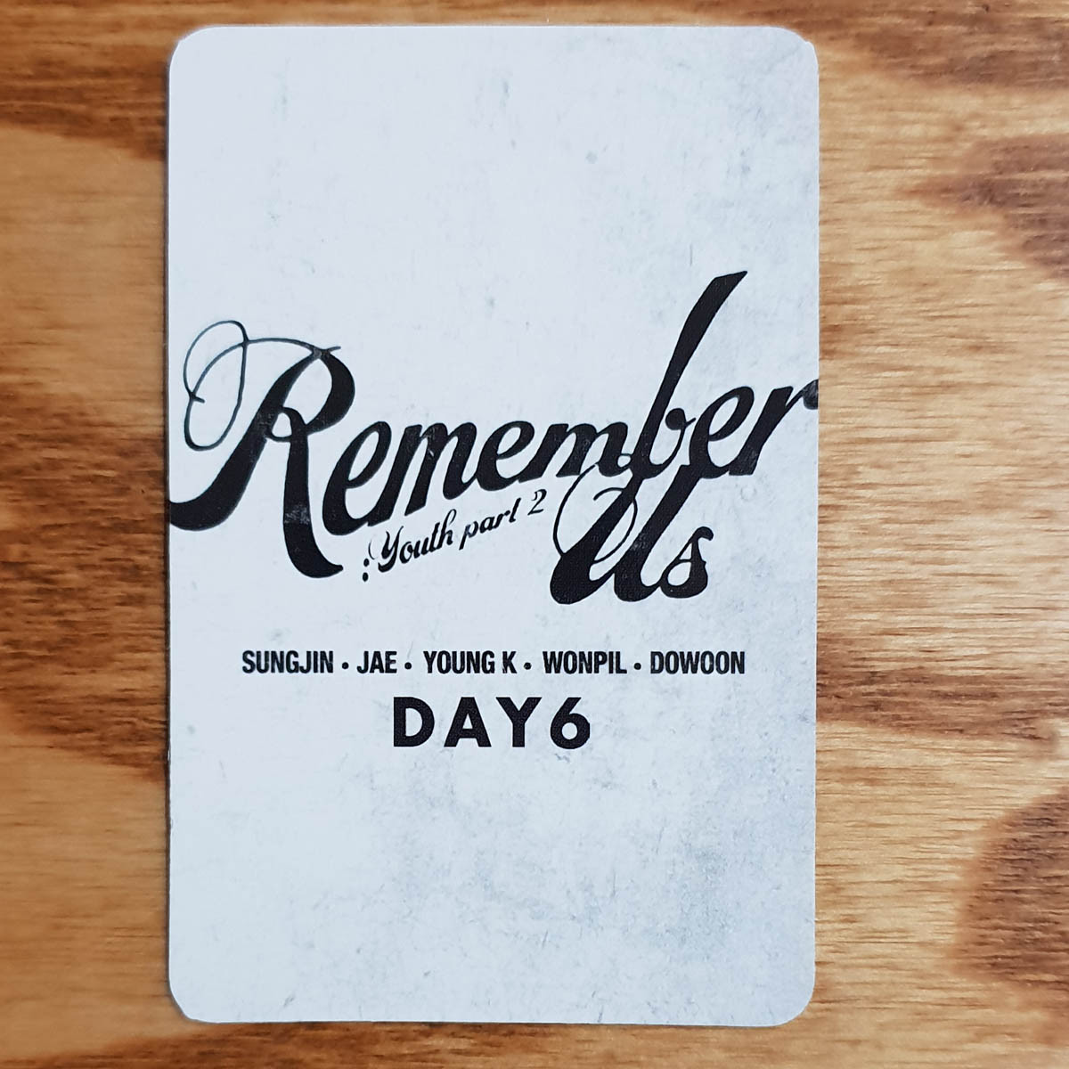 DAY6 UNLOCK WONPIL ver トレカ付き DAY6 UNLOCK WONPIL ver トレカ付き DAY6 - Unlock - Amazon.com