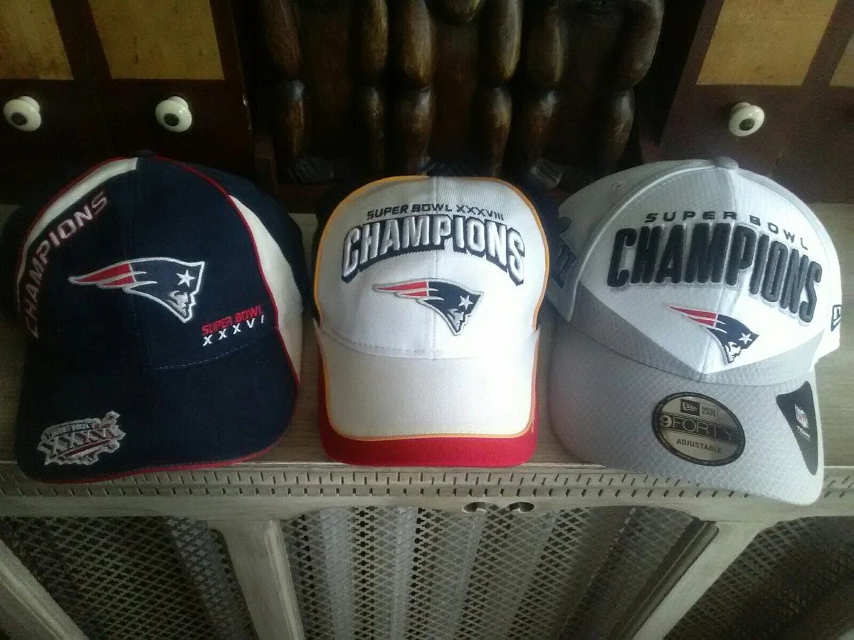 2001 patriots outlet super bowl hat