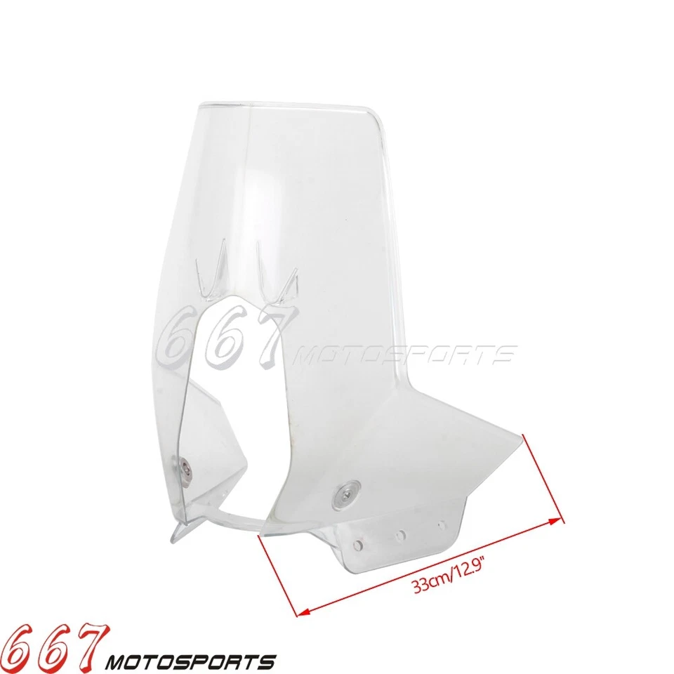 Motocross Windshield For KTM 450 Rally Replica Enduro 690R 790 890 Adventure R - Image 4 of 4