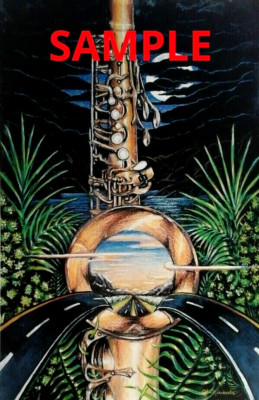 S/N Ltd. Ed. SELMER '37 BA ''Roadwork Blues'' Art Print - #80/1000 by John Miranda