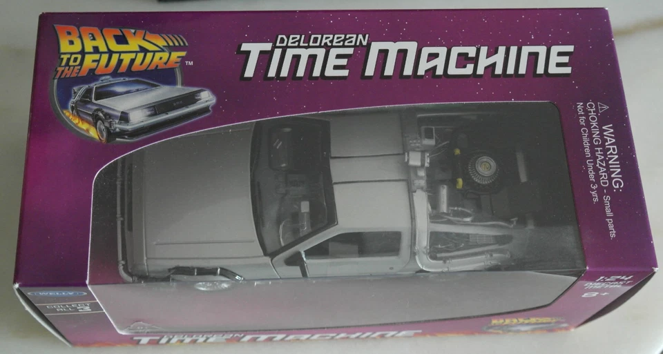 RITORNO AL FUTURO : Modellino Auto DELOREAN in scala 1:24 - Immagine 2 di 4