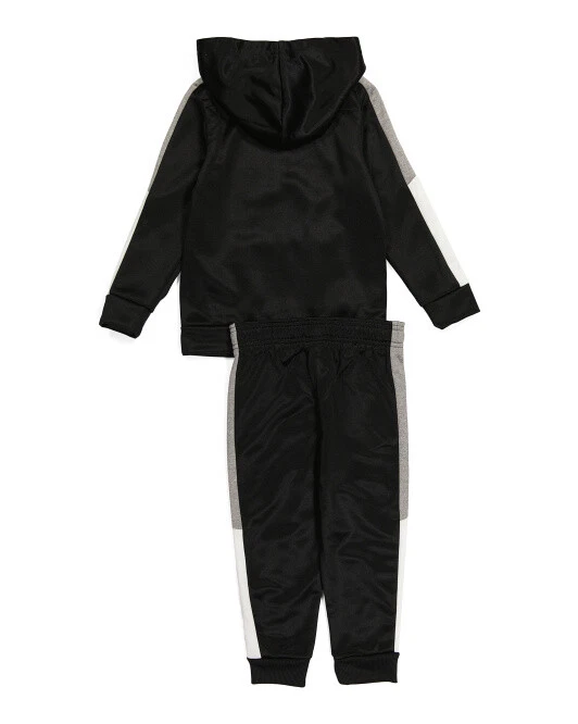 Conjunto de sudadera con capucha y joggers de lana PUMA Little Boy Tech PFA21V72-02324TME NUEVO CON ETIQUETAS Foto 3 de 4