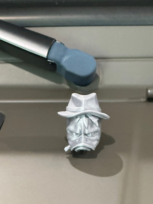 Realistic Inspector Duck Head in 3D For Almost ANY CAR - Hood ornament Magnet