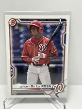2021 Bowman Prospects Jeremy De La Rosa #BP-25