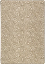 Milliken Beige Contemporary Waves Swirls Area Rug Abstract Lasting Beauty Topaz