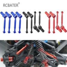 4Pcs Alloy CVD Drive Shaft Driveshaft for LaTrax Teton 1/18 RC Car Upgrade