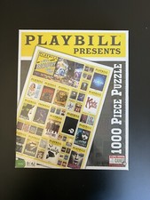 Playbill Presents Best of Broadway 2010-15 1000 Piece Jigsaw Puzzle 1st Edition