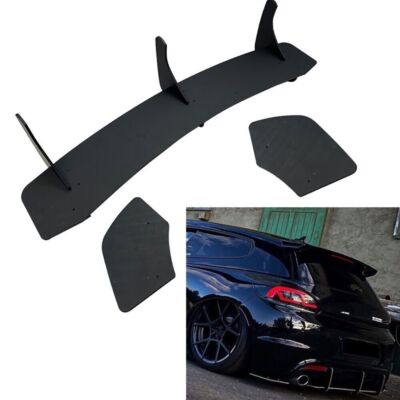 Heckstoßstange Diffusor Canard Flossen Splitter Schwarz Für Scirocco R 2015-2016