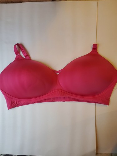 Torrid Bra Curve 46DDD Hot Pink Crisscross Underwire Adjustable Straps