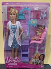 MATTEL BARBIE DENTIST MEDICAL PLAY SET WITH GIRL PATIENT -YOU CAN BE ANYTHING