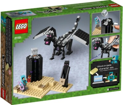 LEGO MINECRAFT (21151) The End Battle - 222 pcs - RETIRED