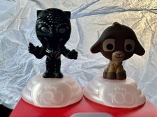 2023 McDonald  s Disney100 Anniversary Happy Meal Toy Black Panther  Valentino