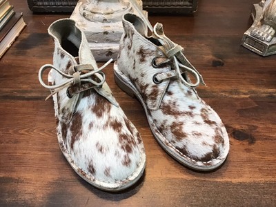 animal print desert boots