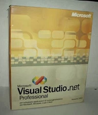 MICROSOFT VISUAL STUDIO .NET PROFESSIONAL PRO USED PC CDROM ED ITA VBC 44840