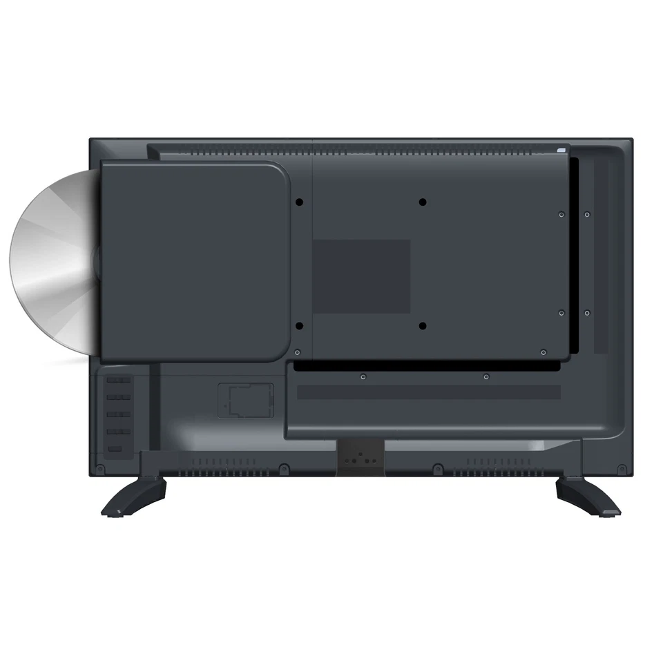 Supersonic SC-1926DVD 19" LED Smart HDTV w/DVD Player, ATSC & NTSC 3X HDMI WiFi - Image 2 of 4