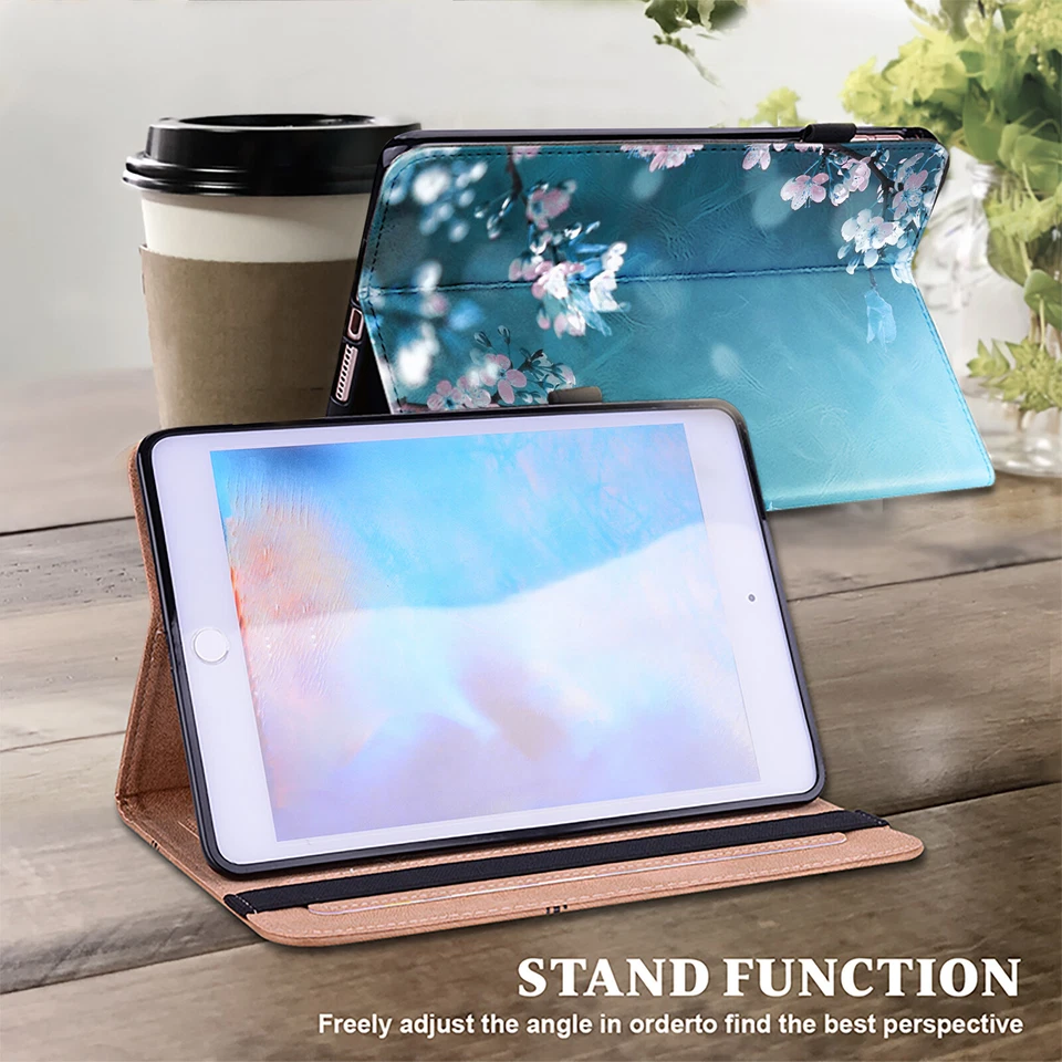 Funda tipo billetera de cuero magnético para Lenovo Tab M10/Plus 3ª generación 10,1"/10,6" Foto 4 de 4