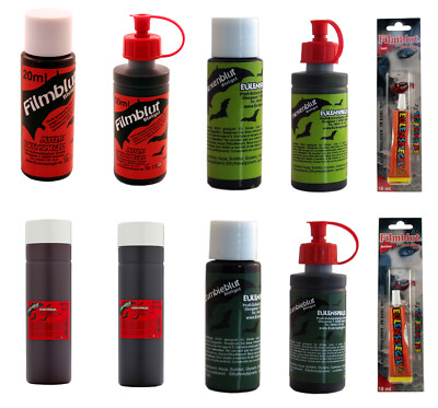 Eulenspiegel Theater Blut, Blutgel, Filmblut, Hexenblut, Zombieblut 20 ml, 50 ml