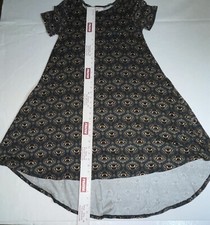 LuLaRoe Carly Women's Multicolor  Short Sleeve Dress Size XS