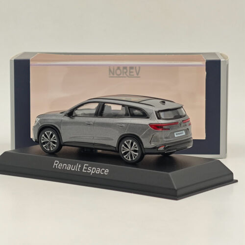 Norev 1/43 Renault Espace 2023 Gris Diecast Modelo Coches Colección Limitada - Imagen 4 de 7
