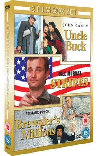 Uncle Buck / Stripes / Brewsters Millions DVD (2010) NEW