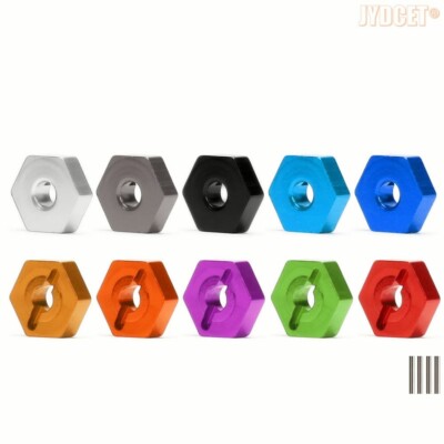 #7154X Aluminum 12MM Hex Wheel Hubs for RC 1/16 Traxxas Summit E-Revo VXL Slash