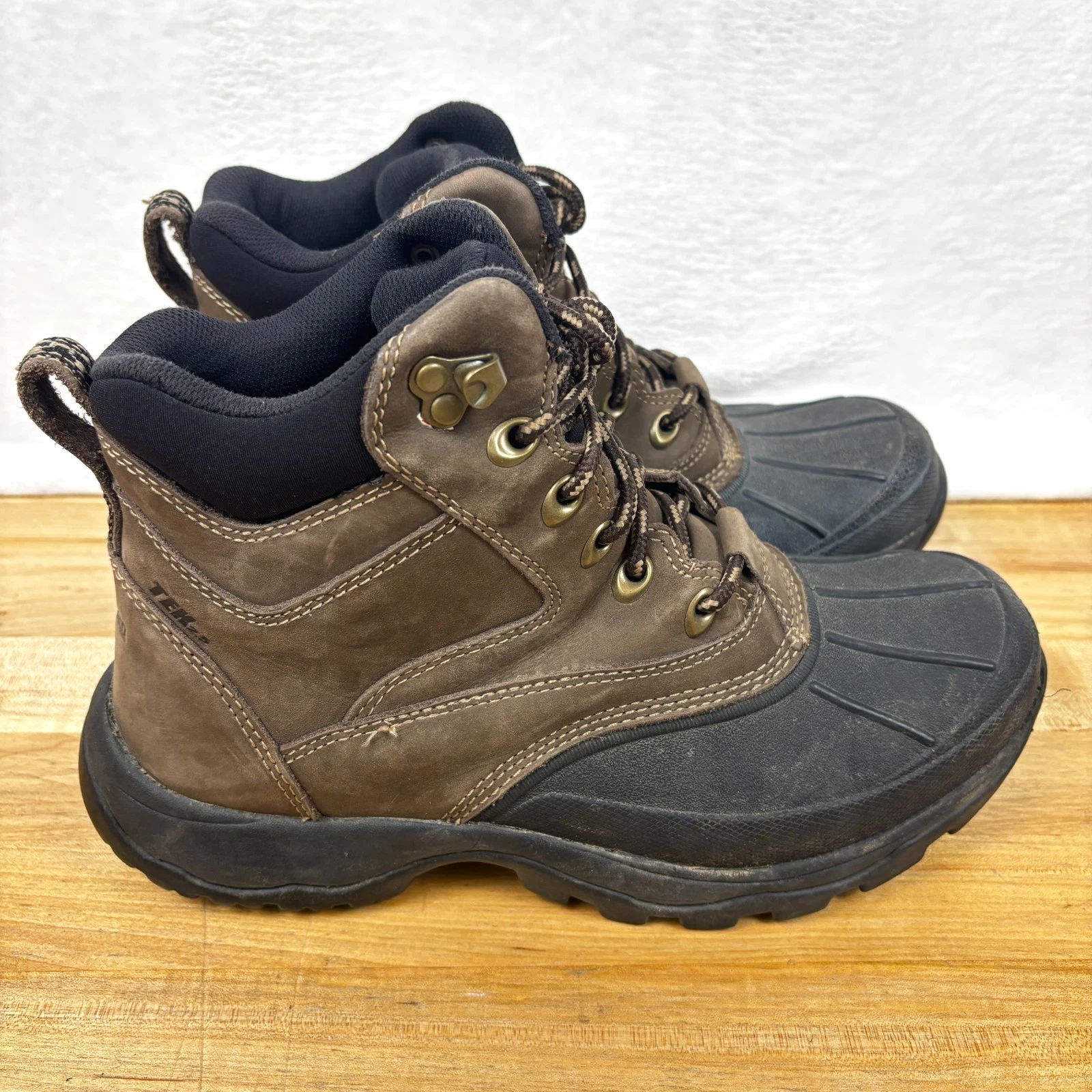 L.L. Bean Tek 2.5 Hiking Boots Mens Sz 7.5 Brown Primaloft Camping Outdoors
Opens in a new window or