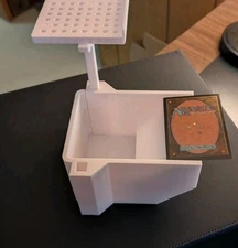 Scanstand for Standard-Size Trading Cards Phone Holder & Trading Card Chute way