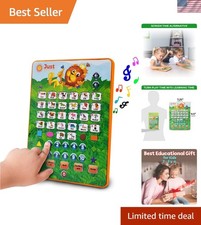 Batteries Included Colorful Learning Tablet for Toddlers - Ready to Play