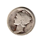 1916  mercury dime