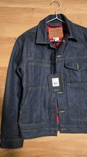 Filson Lined Denim Short Cruiser Jacket Men XS Raw Indigo USA Made New With Tags