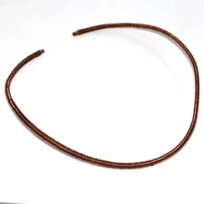 Vintage Choker Collar Torc Copper Plated Necklace Adjustable Gift For Her JW