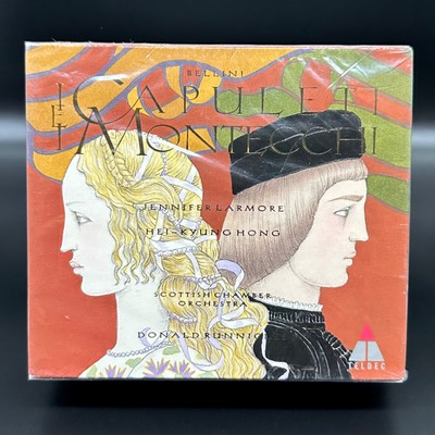 Bellini I CAPULETI E I MONTECCHI Runnicles Larmore [Teldec 2 CD Box Set] SEALED