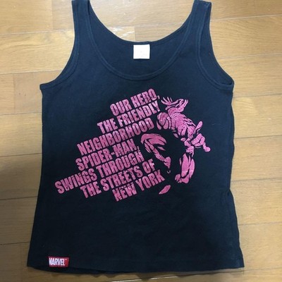 Universal Studios Japan USJ MARVEL Spider-Man Tank Top