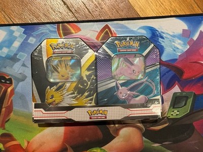 Pokemon TCG V Heroes Bundle Tin 2-Pack Jolteon & Espeon NEW SEALED Box Boosters