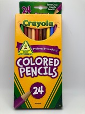 Crayola Colored Pencils 24ct Pre-Sharpened Kids Art Supplies Back to School 2010